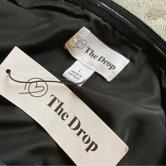 The‎ Drop Women's Woven Strapless Tunic in Heather Grey | NWT - Picture 6 of 14